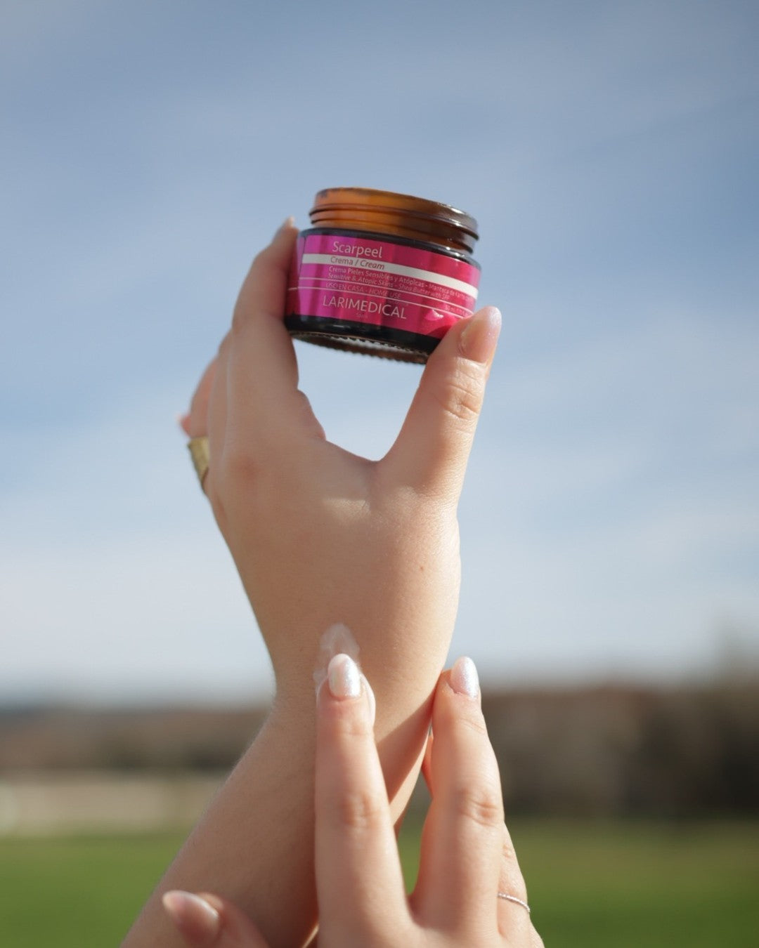 Larimedical Scarpeel Cream lifestyle image