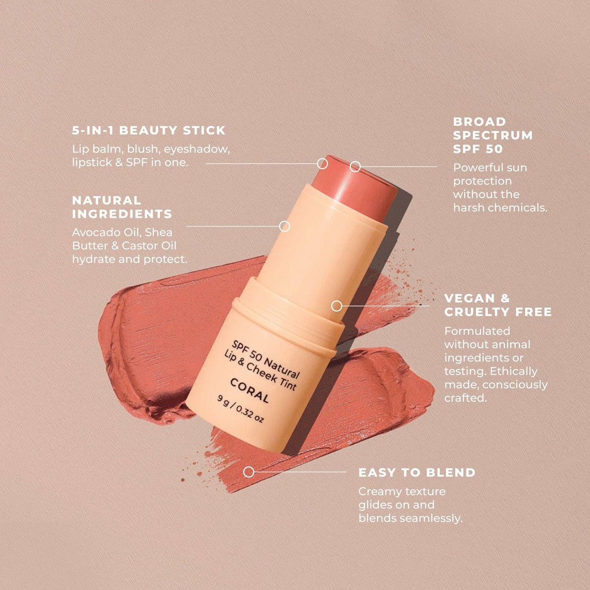 SPF 50 Natural Lip & Cheek Tint product image 6