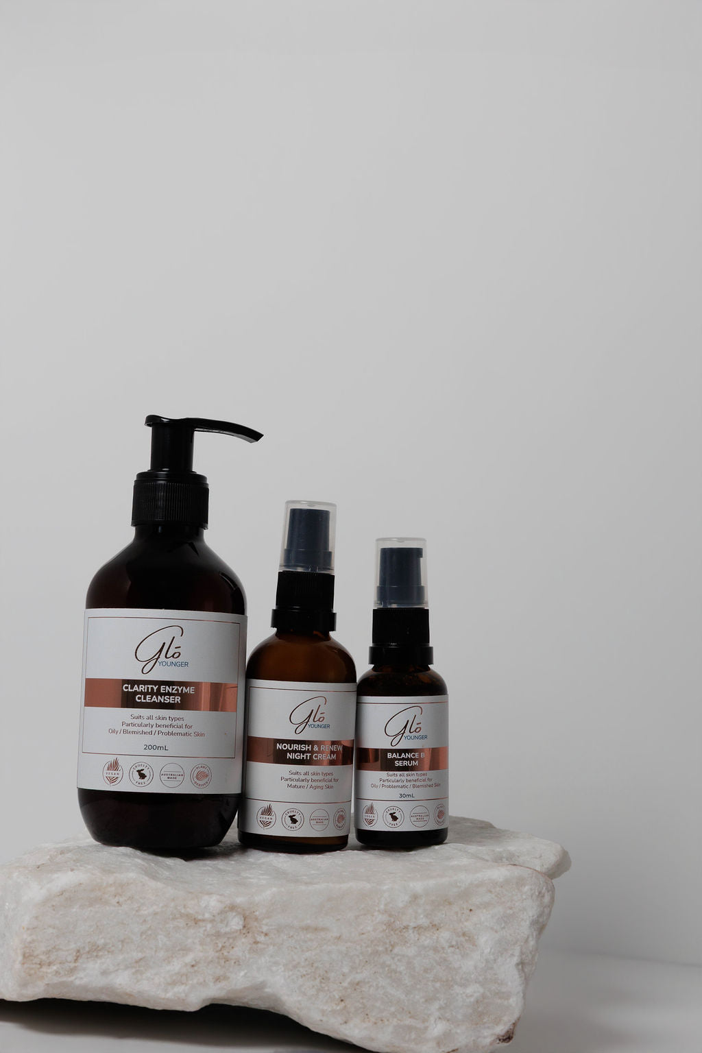 Glo Younger The Calm Edit set