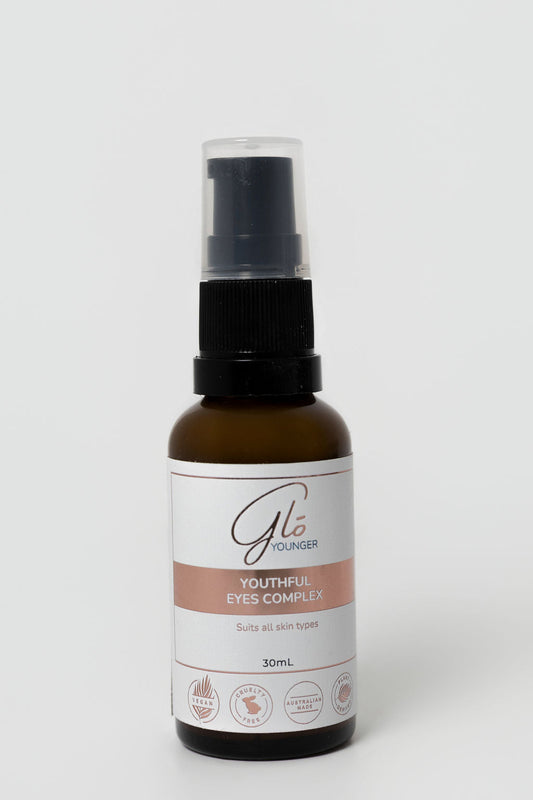 Glo Younger Youthful Eyes Complex front on white